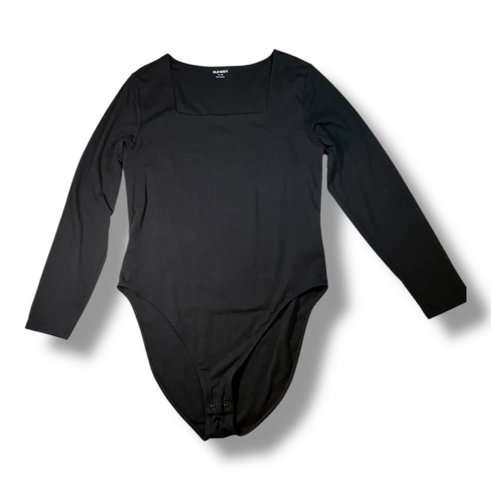 OLD NAVY women’s black body suit EUC XL